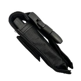 Automatic OTF Double Edge Knife (Color: Blue, Style: Serrated)