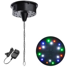Mirror Ball Motor 6RPM W LED RGBW (Option: black)